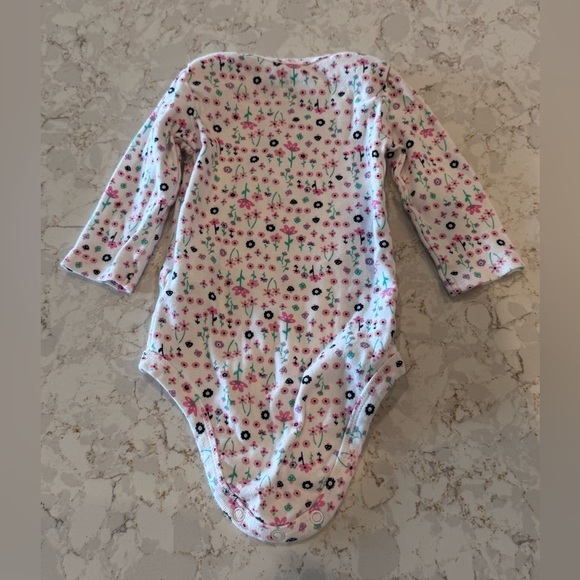3-6M simple joys by Carter’s Floral Print Kids One Piece - Picture 2 of 7